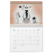 ソックモンキーと愉快な仲間たち　２０２１ カレンダー (2月 2027)