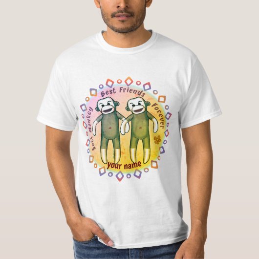 ソックモンキーの友達 Tシャツ (正面)