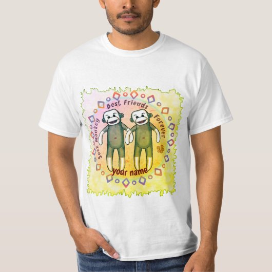 ソックモンキーの友達 Tシャツ (正面)