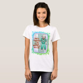 ソックモンキーの看護師Tシャツ Tシャツ (正面フル)