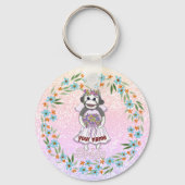 ソックモンキーの花嫁キーチェーン キーホルダー (正面)
