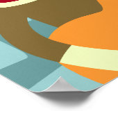 ソックモンキーアコースティックギター ポスター (角)