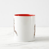 ソックモンキーコーヒーマグ ツートーンマグカップ (中央)