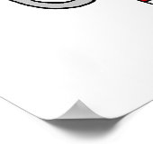 ソックモンキーサッカーTシャツとギフト ポスター (角)