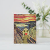 ソックモンキースクリームハガキ ポストカード (スタンド正面)