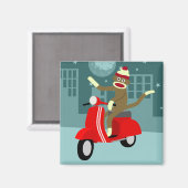 ソックモンキースクーター マグネット (正面/裏面)