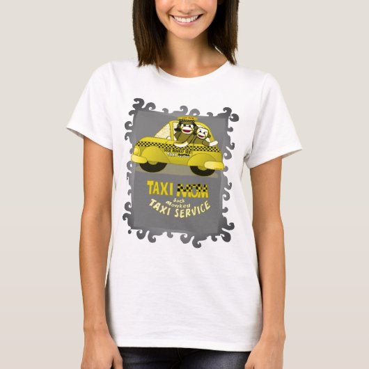 ソックモンキータクシーママTシャツ Tシャツ (正面)