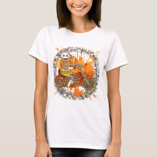 ソックモンキーバイカーTシャツ Tシャツ (正面)