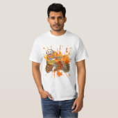 ソックモンキーバイカーTシャツ Tシャツ (正面フル)