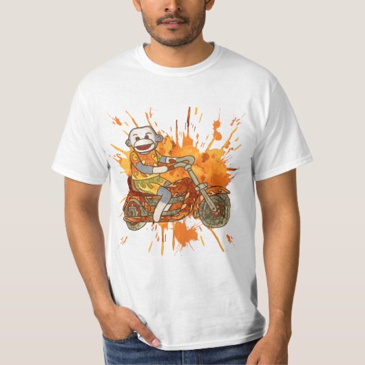 ソックモンキーバイカーTシャツ Tシャツ (正面)