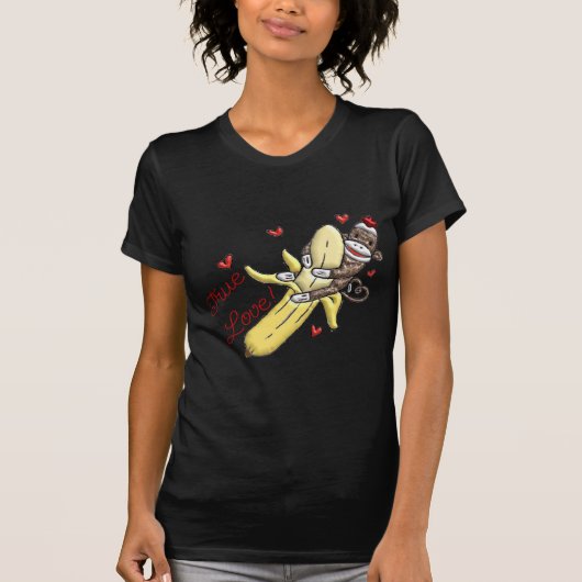 ソックモンキーバレンタイン商品 Tシャツ (正面)