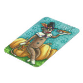 ソックモンキーピルグリム&パイ、感謝祭マグネット マグネット (左側)