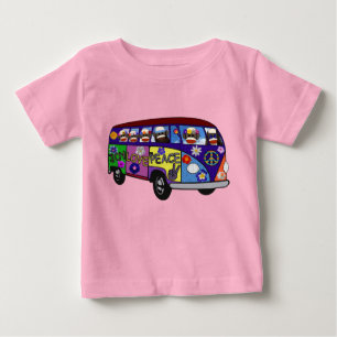 ソックモンキーピースバス ベビーTシャツ