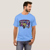 ソックモンキーピースバス Tシャツ (正面フル)