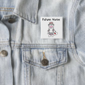 ソックモンキーフューチャーナースTシャツとギフト 缶バッジ (インサイチュ)