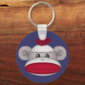ソックモンキーヘッド キーホルダー (正面)