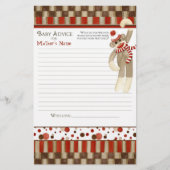 ソックモンキーボーイベビーシャワーアドバイス (正面)