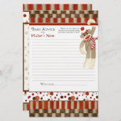 ソックモンキーボーイベビーシャワーアドバイス (正面/裏面)