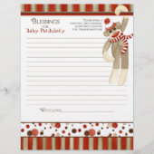 ソックモンキーボーイベビーシャワー恵み (正面)