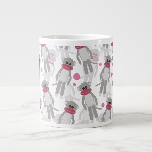 ソックモンキーマッドネス ジャンボコーヒーマグカップ (正面)