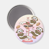 ソックモンキーマルティーニ マグネット (正面/裏面)