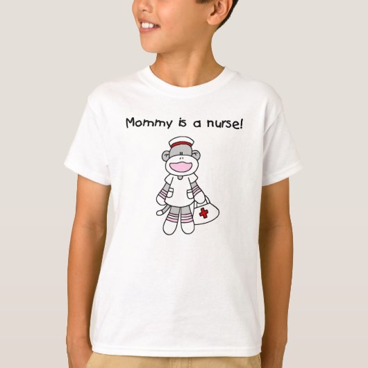 ソックモンキーモミーナースTシャツとギフト Tシャツ (正面)