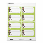 ソックモンキーラ空白のベル ラベル (フルシート)