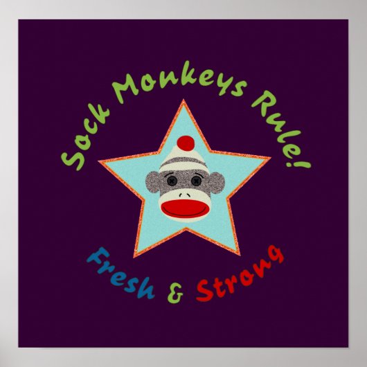 ソックモンキールール！ポスター ポスター (正面)