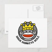 ソックモンキールール ポストカード (正面/裏面)