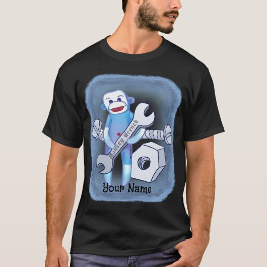 ソックモンキーレンチ メカニックTシャツ Tシャツ (正面)