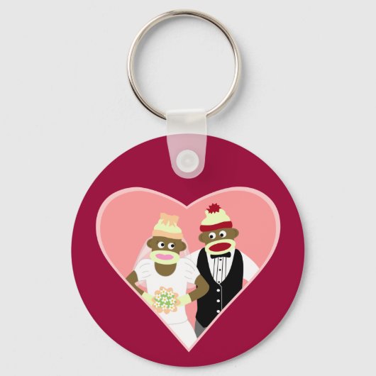 ソックモンキー結婚ズ キーホルダー (正面)