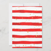 ソックモンキー誕生日招待状 招待状 (裏面)