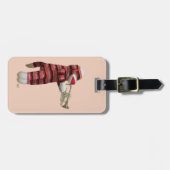 ソックモンキー遊のトランペット2 ラゲッジタグ (正面横)