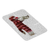 ソックモンキー遊のトランペット マグネット (右側)