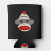 ソックモンキー顔 缶クーラー (裏面)