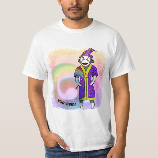 ソックモンキー魔法使いTシャツ Tシャツ (正面)