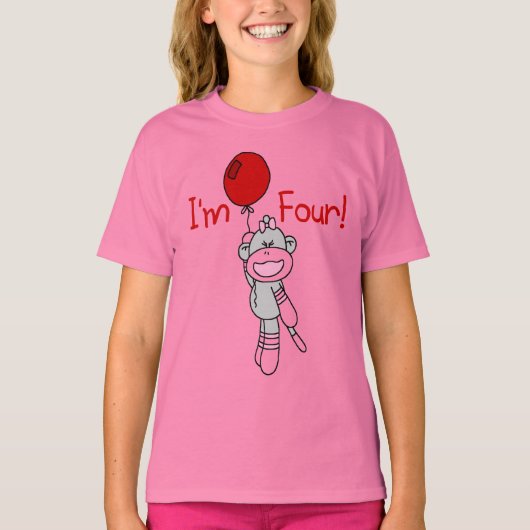 ソックモンキー4th誕生日Tシャツとギフト Tシャツ (正面)