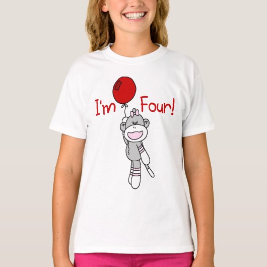 ソックモンキー4th誕生日Tシャツとギフト Tシャツ (正面)