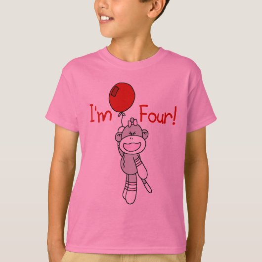 ソックモンキー4th誕生日Tシャツとギフト Tシャツ (正面)