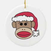 ソックモンキー クリスマス ツリー オーナメント (裏面)