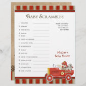 ソックモンキー、シャワービンゴスクランブルゲーム (正面/裏面)