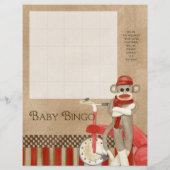 ソックモンキー、シャワービンゴスクランブルゲーム (裏面)