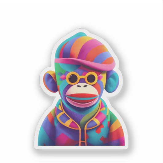 ソックモンキー シール (正面)