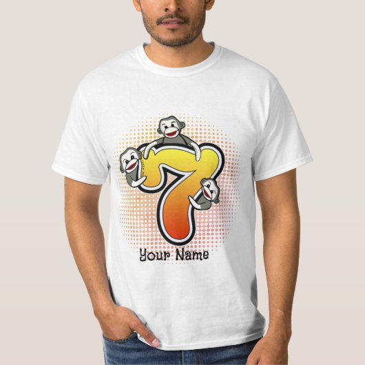 ソックモンキー ナンバー7 Tシャツ (正面)