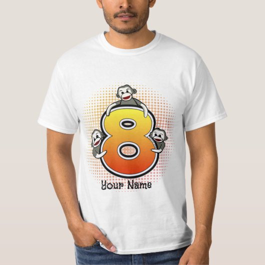 ソックモンキー ナンバー8 Tシャツ (正面)