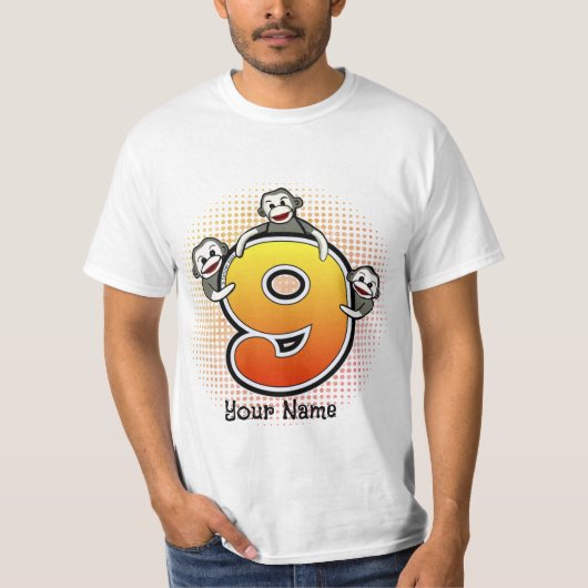 ソックモンキー ナンバー9 Tシャツ (正面)