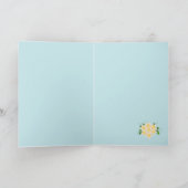 ソックモンキー ハワイアン ウェディング カード (内部)