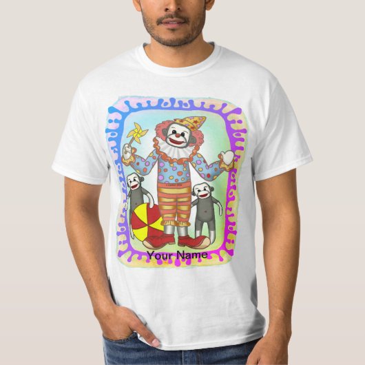 ソックモンキー ピエロ Tシャツ (正面)