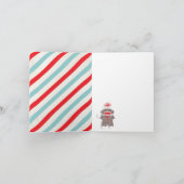 ソックモンキー ベイビー サンクス カード (内部)