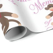 ソックモンキー ラッピングペーパー (ロールコーナー)